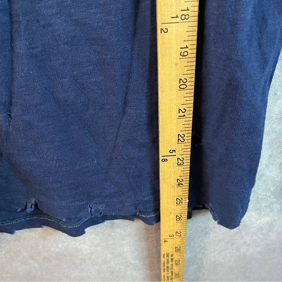 Free People By Artisan De Luxe VERY RARE Half Button Front Shirt w/ Flannel Sz M - Picture 7 of 7